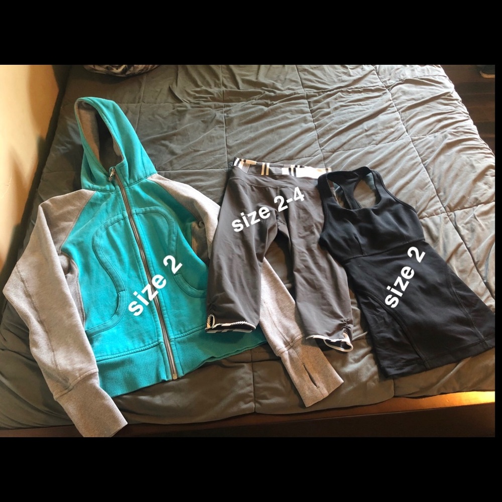 Lululemon black tank top